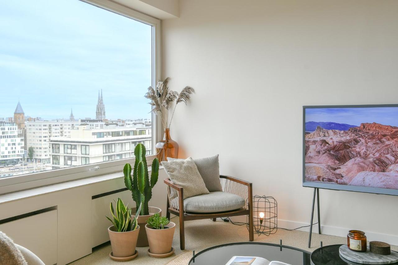 Apartmán Mercator - 2 Slaapkamer Met Open Uitzicht Ostende